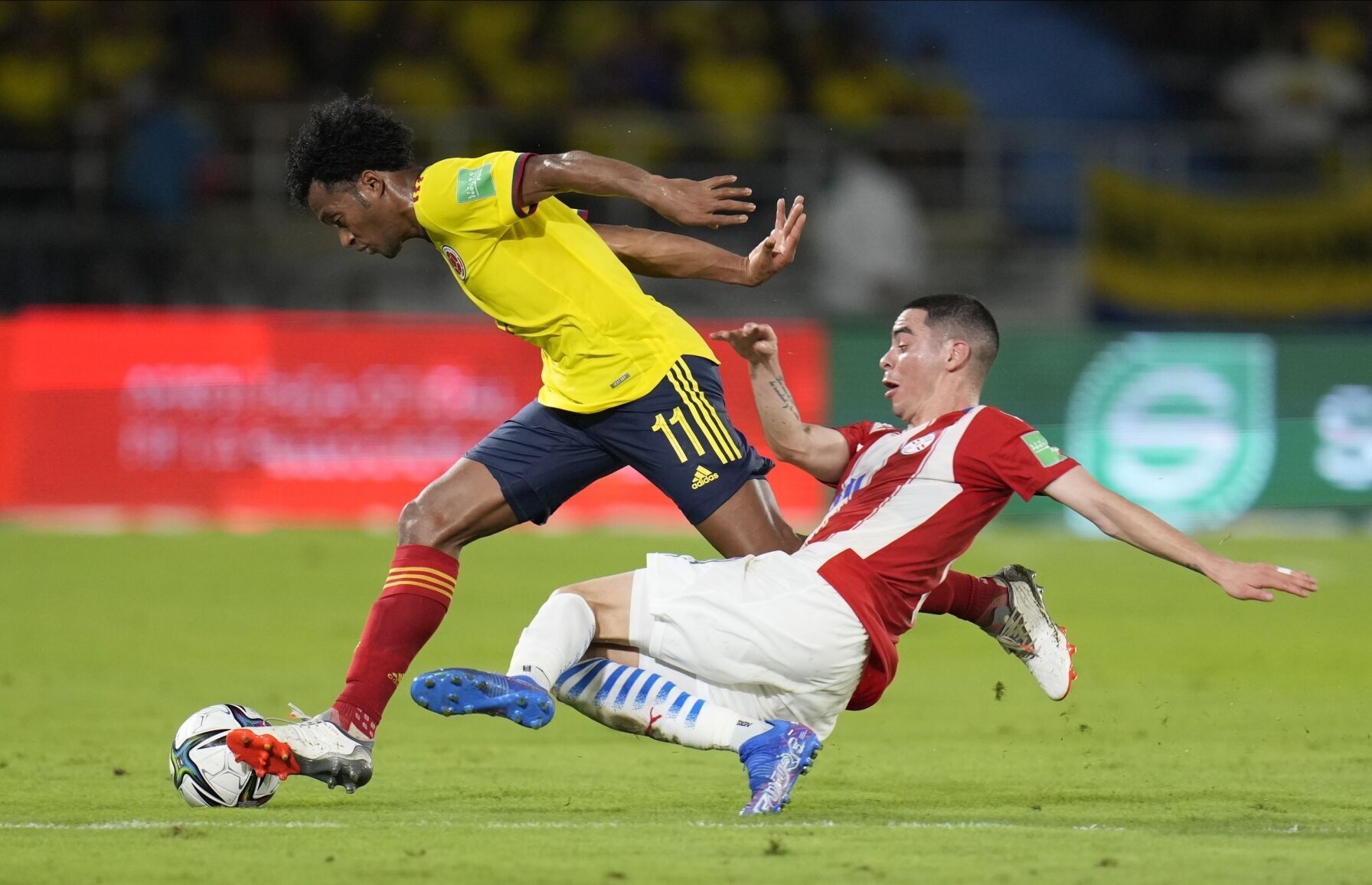 APTOPIX Colombia Paraguay WCup Soccer